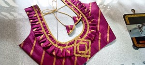 1.9M views · 23K reactions | New trending model blouse back design cutting and stitching full tutorial #viralvideo #blousedesigns #2025viralvideo | Nafsin Bibi | Facebook