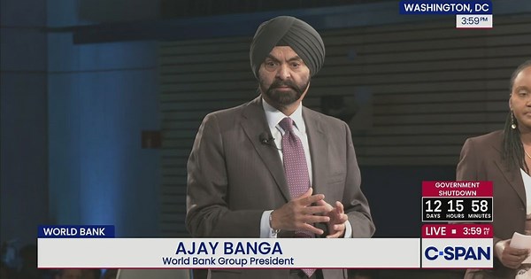 World Bank Group President Ajay Banga on His Organization's Priorities