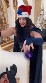 superhero christmas cosplay with king vader