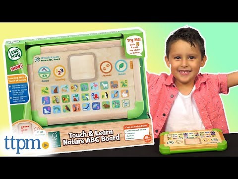 Touch & Learn Nature ABC Board from LeapFrog Review!