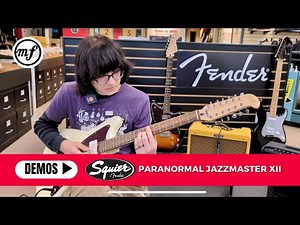 Guitar Demo: Squier Paranormal Jazzmaster XII