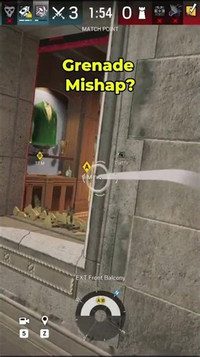 Grenade Mishap: Player's Plan Backfires in Epic Fail!