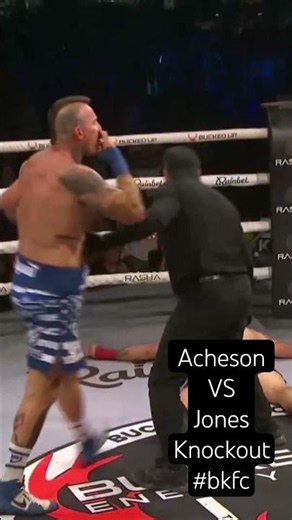 Bryant Acheson def Mike Jones 1st Rd #knockout at #bkfc #sturgis. #bareknuckle #boxing #fighting