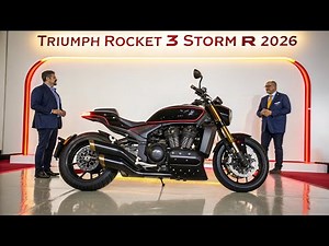 New 2026 Triumph Rocket 3 Storm R Unveiled! The Ultimate Power Cruiser! 🔥🚨 | Latest Review!