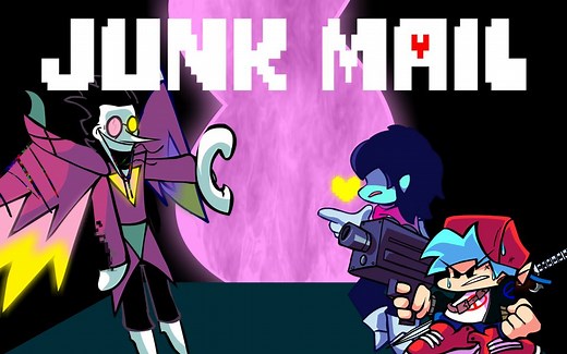 【FNF】*你想要成为大人物吗……?VS.错误传奇斯潘顿 曲目优质还原 Junk mail 垃圾邮件