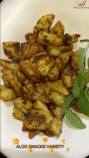 5 MINUTES ALOO SNACKS | #ALOOSNACKS VARIETY WITTY COOKING | #SHORTS