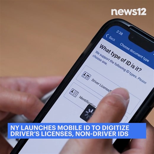 7.6K views · 58 reactions | THOUGHTS? Officials say it’s a secure, digital way to present your driver’s license, learner’s permit or non-driver ID - https://bit.ly/45tt35p | News 12 The Bronx | Facebook