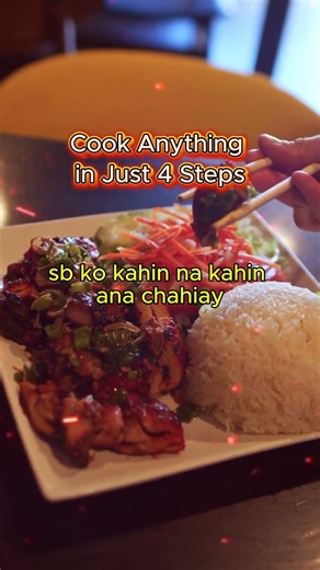 How to Cook Anything in Just 4 Steps 🍳