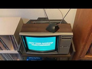 1981 Sony Trinitron Television