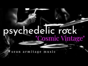 Drumless Backing Track Upbeat Psychedelic Rock (140 BPM) "Cosmic Vintage"