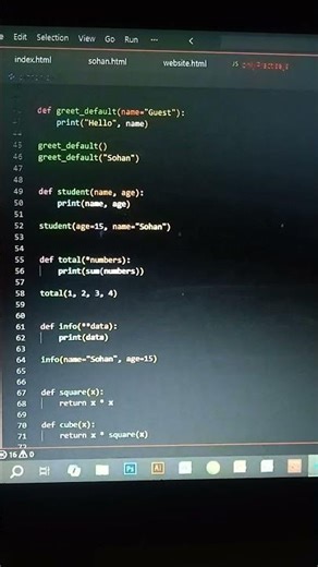 👀 Look at my python Function note #coding #buisness #comercestudent