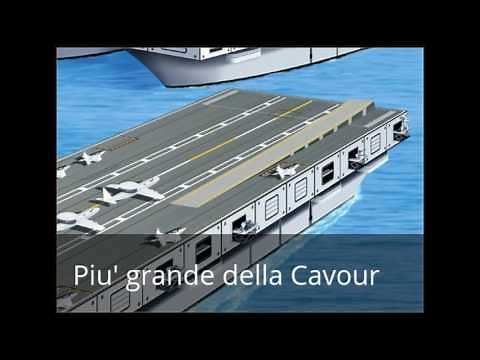 ITALIA LA NUOVA PORTAEREI GIULIO CESARE