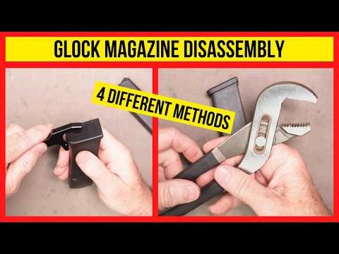 4 Different Tools to Disassemble a Glock Magazine