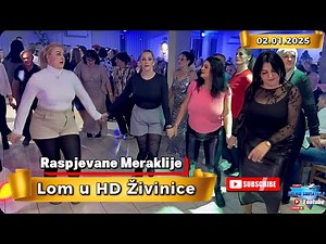 Veliko izvorno sijelo "HD Živinice" lom gori sve sa Raspjevanim Meraklijama 02.01.2025