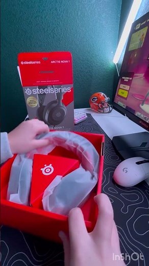 Steel Series Artic Nova 1 Unboxing #gaming #headphones #fyp ‪@SteelSeries‬