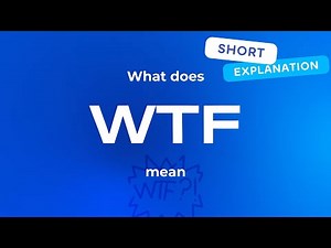 What does WTF mean