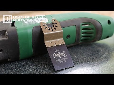 How to cut plastic plywood with a multi-tool