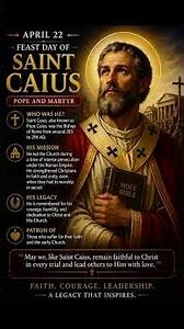 Saint Caius: The Hidden Pope Who Led the Church During Persecution ✝️🔥