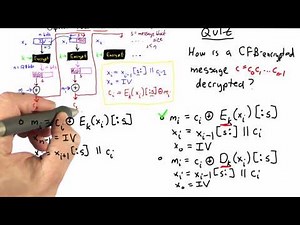 Cfb Decryption Solution - Applied Cryptography