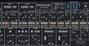 New Soft Synth, Polymode, Inspired By The Moog Polymoog
