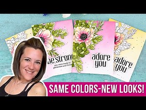 Same Colors, New Looks: Creative Ink Blending Handmade Card Ideas