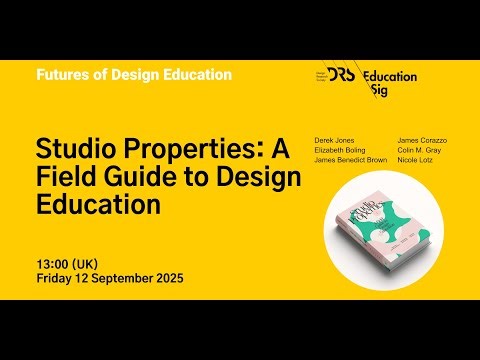 Futures of Design Ed 33: Book Launch: Studio Properties