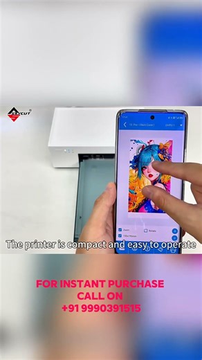 Small footprint. Big photo quality. Consistent colours, smooth output, and professional results.