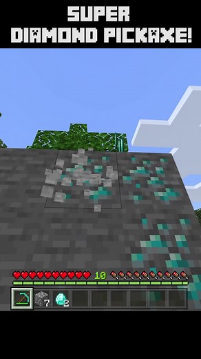 Ultimate Bedrock Diamond Pickaxe Mod for Minecraft