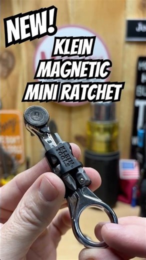 New! Klein MAGNETIC Mini Ratchet #tools #klein #new