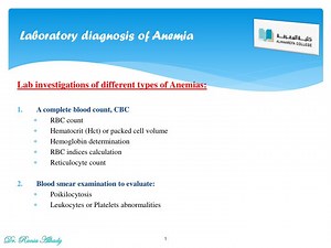 Laboratory diagnosis of Anemia - SlideServe