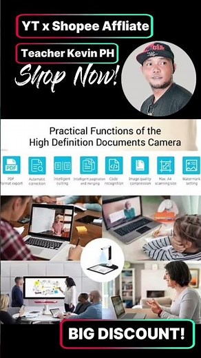 Kinghun BK50 Document Scanner | #shopeetagtowin #ShopeeTagToWin