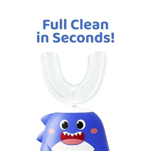 Shark Kids Electric Toothbrush | Gentle, Smart & Fun Brushing by WellBefore
