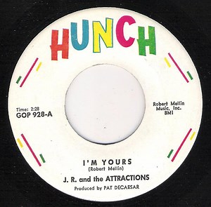 J.R. And The Attractions - I'm Yours / Bristol Stomp
