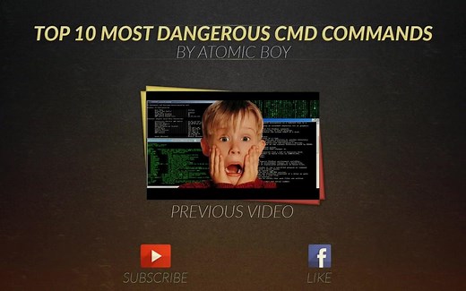 十大最危险cmd指令