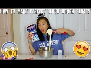 PERFECT CLOUD SLIME RECIPE?!