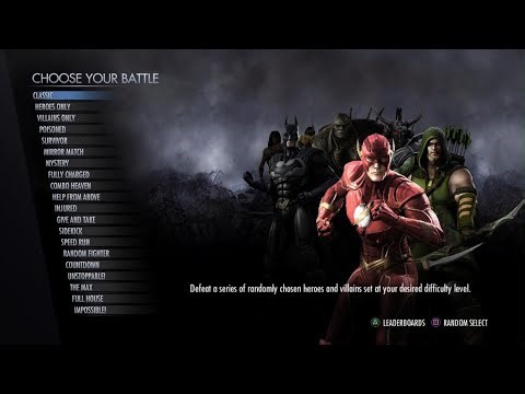 Injustice: Gods Among Us Ultimate Edition - Classic Battle Very Hard With Yellow Lantern