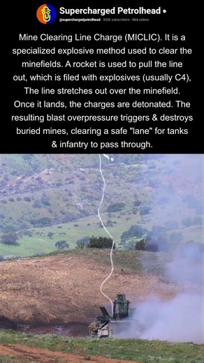 Mine Clearing Line Charge (MICLIC)