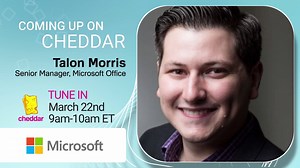 1.4K views · 11 reactions | Tomorrow, we'll be joined by Microsoft Office senior manager Talon Morris. Watch Opening Bell at 9 a.m. ET to catch the interview. | cheddar news | Facebook