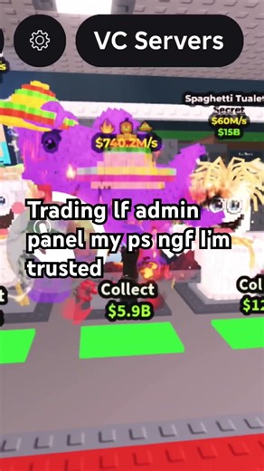 Trading for admin panel