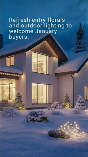 3 finishing touches to help a listing sparkle for the new year