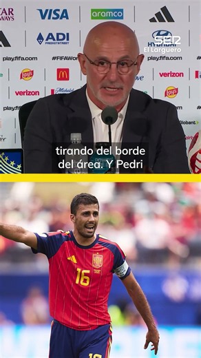 🇪🇸🔝 Luis de la Fuente's praise for Rodri and Pedri ⭐️