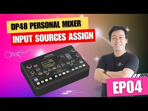 Midas DP48 Personal Mixer Tutorial 04 - Input Sources Assign