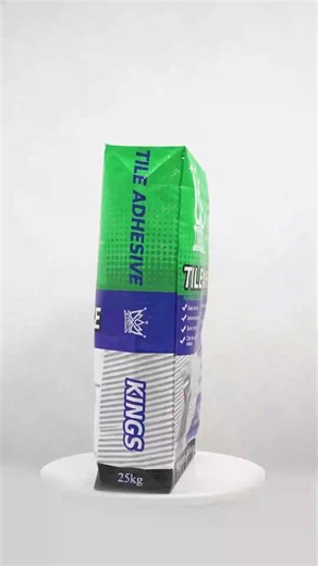 Empty PP Valve Sack 40kg Valve Bag PP Woven Wall Putty Valve Packaging Bag