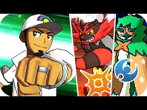 Pokémon Sun & Moon - Battle! Professor Kukui (1080p60)