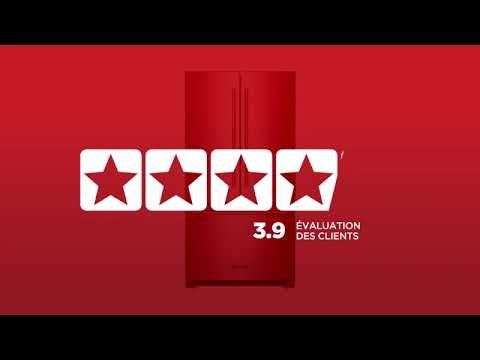 KitchenAid KRFC136RPS Réfrigérateur à portes françaises