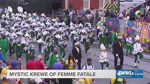 Mystic Krewe of Femme Fatale: Andrew Wilson Charter marching band