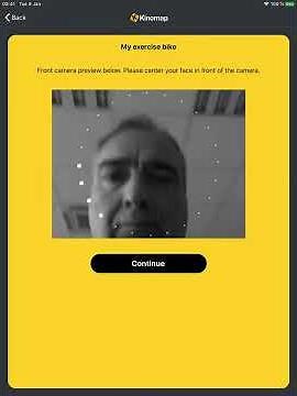 How to add the optical sensor on Kinomap? Comment activer le capteur optique dans Kinomap ?