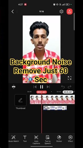 Stop Bad Audio! 🛑 Fix Noise in KineMaster🤫(2026) #shorts #kinemaster