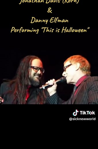 This Is Halloween Performance by Jonathan Davis & Danny Elfman