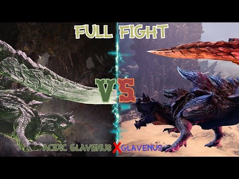 Acidic Glavenus Vs Glavenus (FULL FIGHT) Turf War